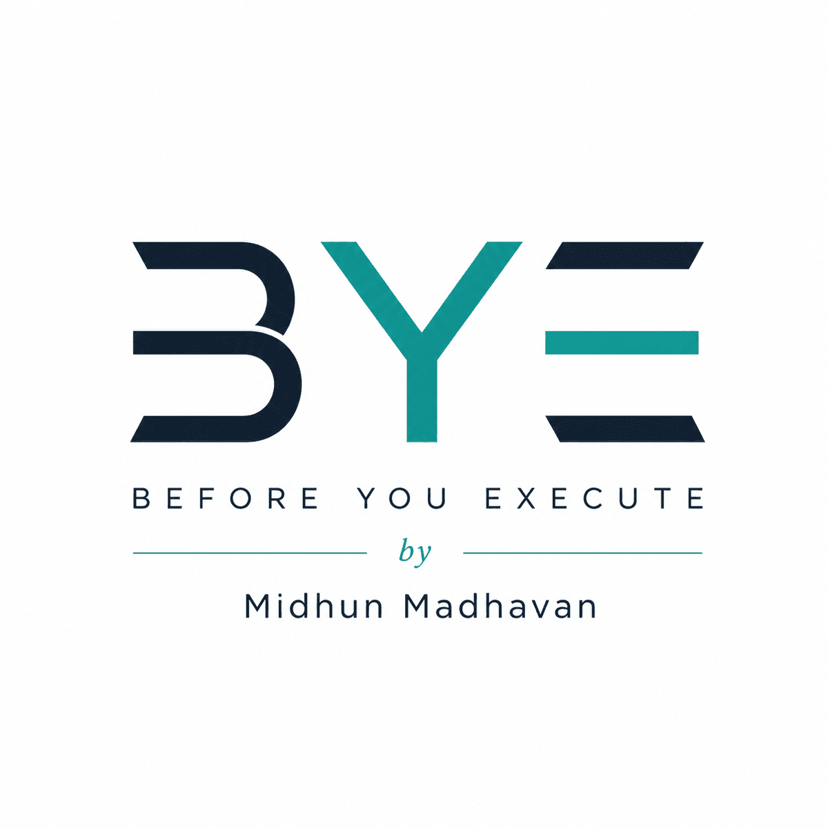 Before You Execute Logo